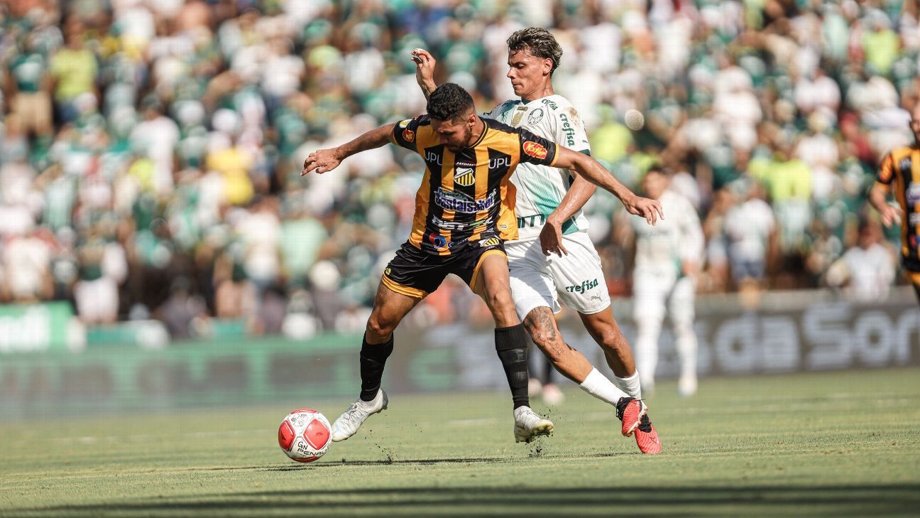 Atual campeão, Palmeiras leva empate no último minuto contra o Novorizontino e estreia com tropeço no Paulista