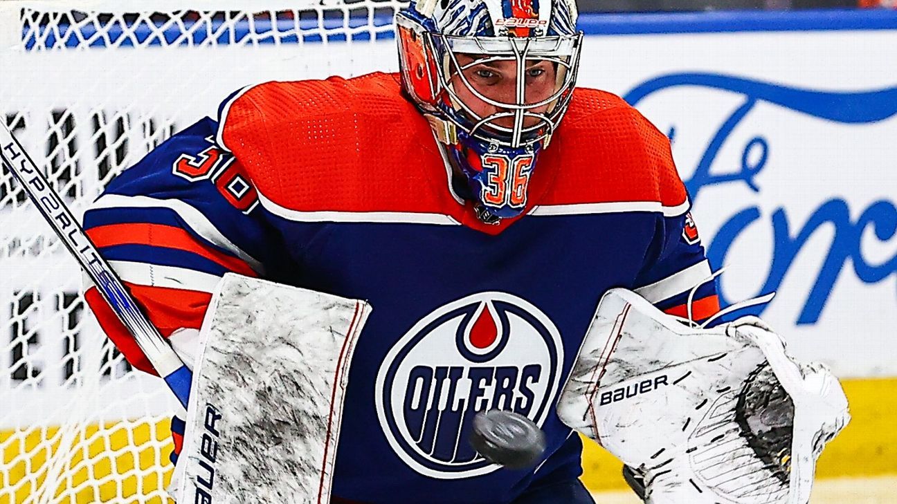 Oilers waive Jack Campbell, take salary cap hit over six years ESPN