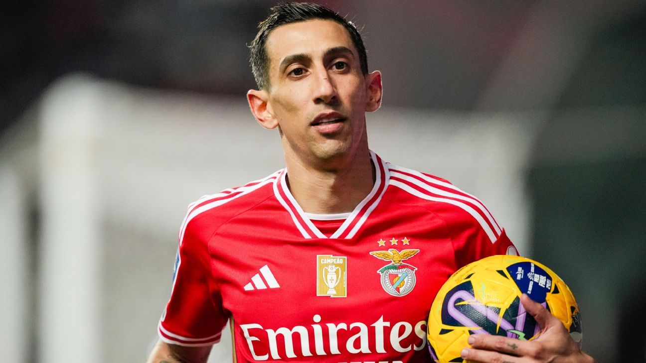 Di María pode reforçar time brasileiro? Técnico do Benfica comenta possibilidade.
