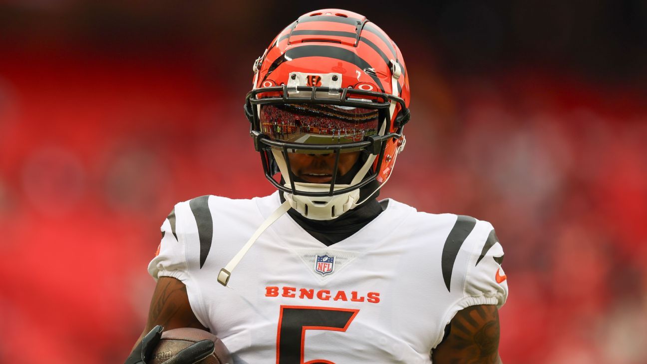 Bengals place franchise tag on WR Tee Higgins - ESPN