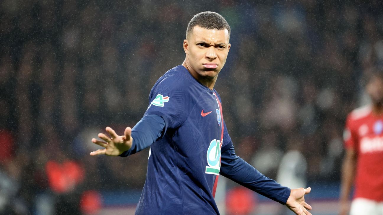 Kylian Mbappé Notifies PSG of His Departure at End of Contract: Unlikely to Join English Football Due to Financial and Squad Constraints