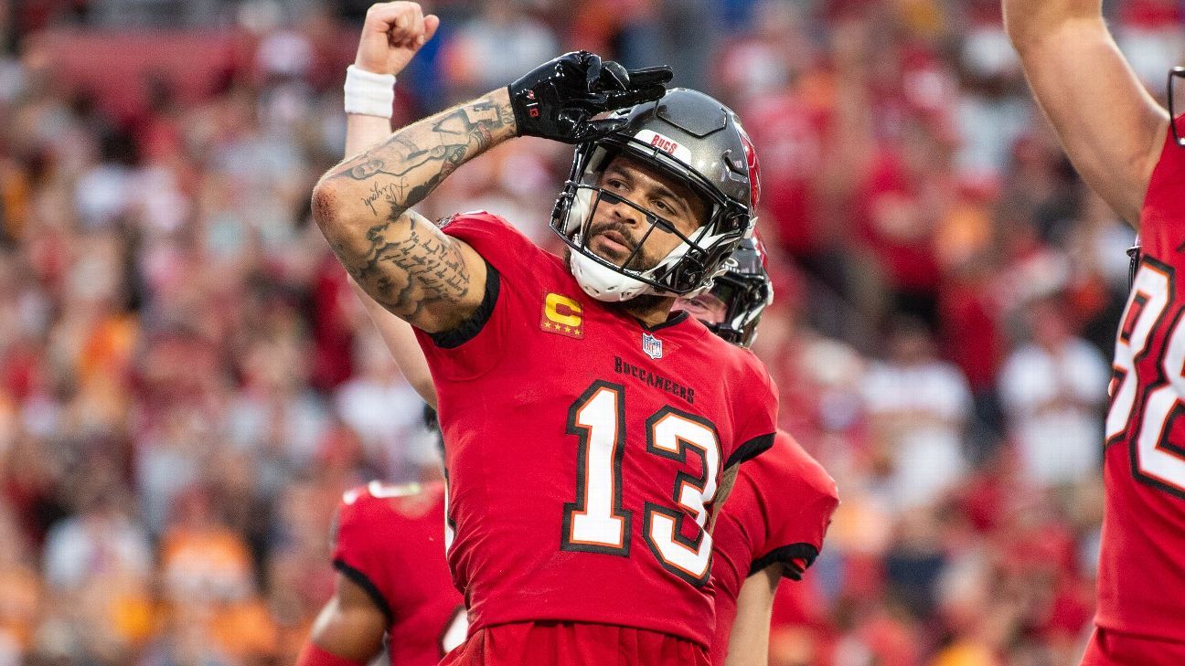 Buccaneers 2025 free agency tracker Tampa resigns WR Mike Evans ESPN