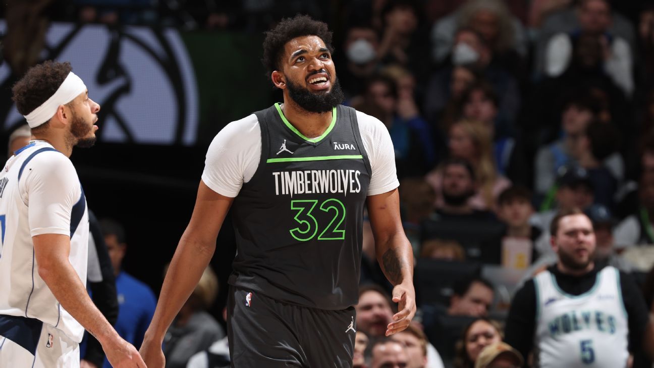 Wolves' Karl-Anthony Towns will have surgery on his torn meniscus