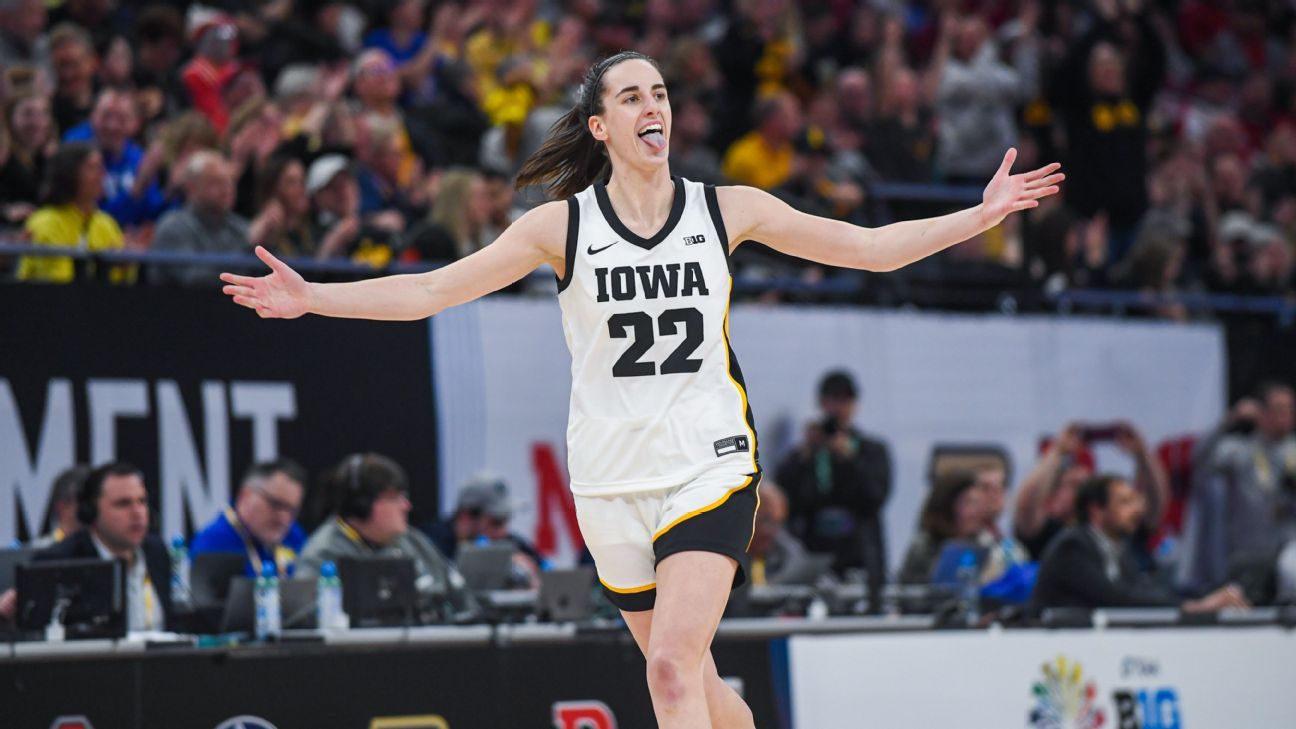 Kaitlyn Clark made a record 3-pointer as Iowa State won the Big Ten Championship