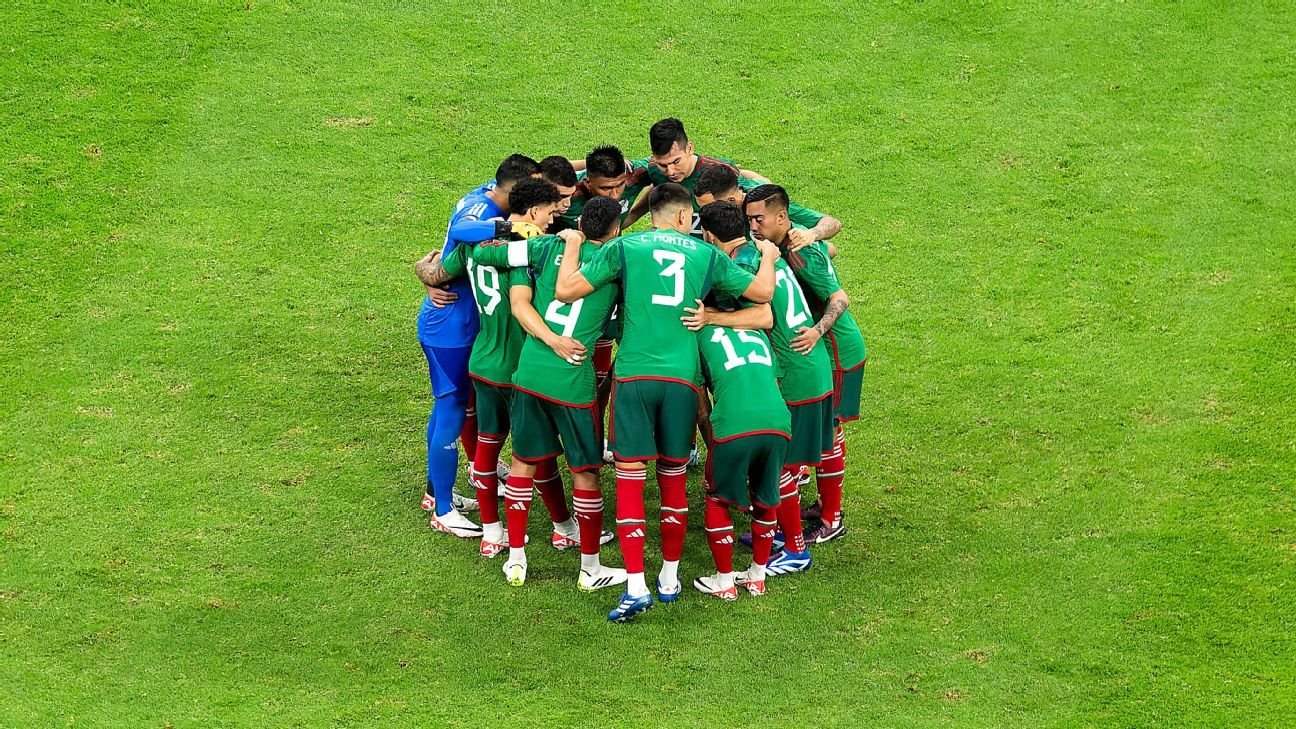 The Mexican national team provides the roster for the Concacaf Nations League