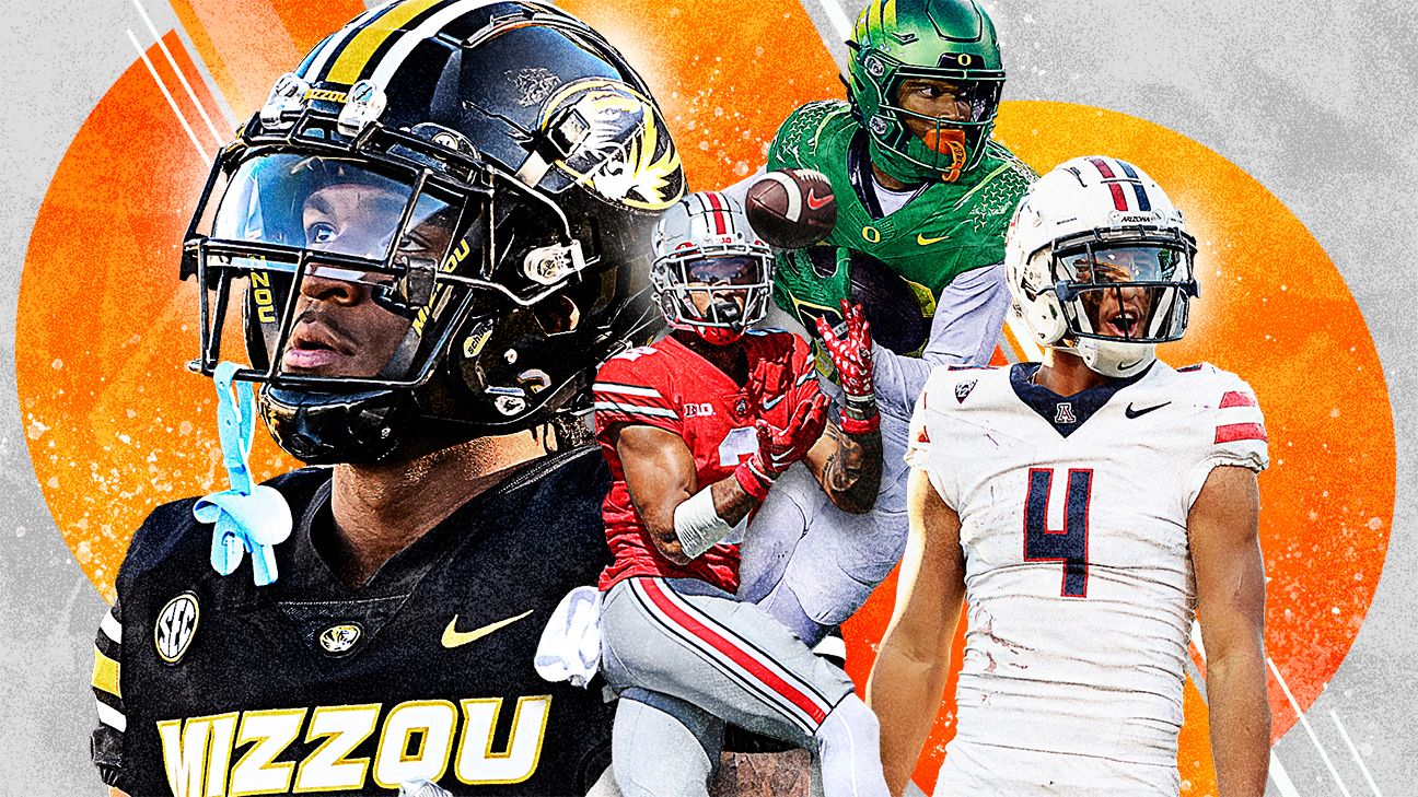 Ranking the top 10 passcatchers in college football for 2024 ESPN