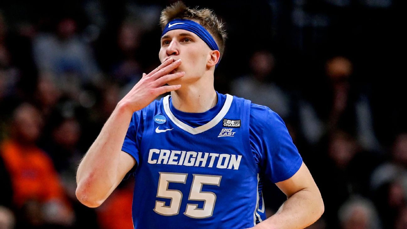 Creighton's Baylor Scheierman now showing at March Madness ESPN