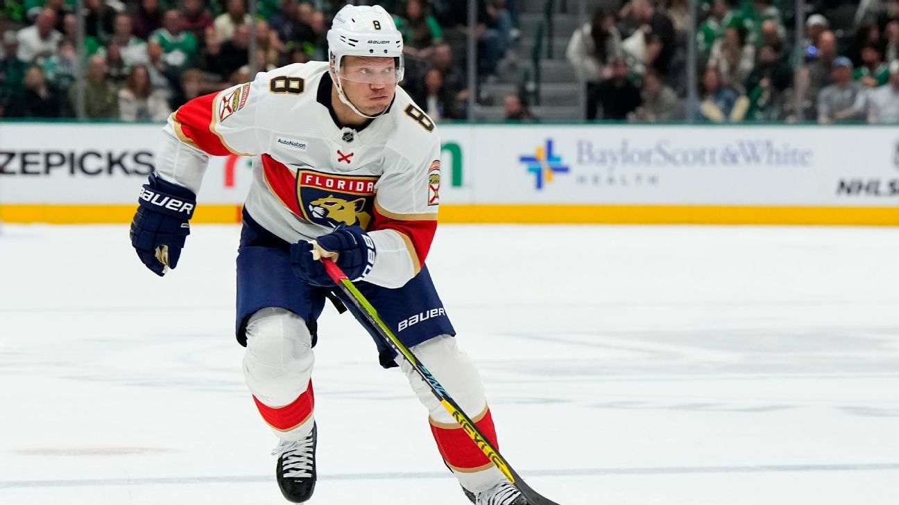 'My No. 1 goal is to win a Stanley Cup': How Kyle Okposo is approaching his new role with the Panthers