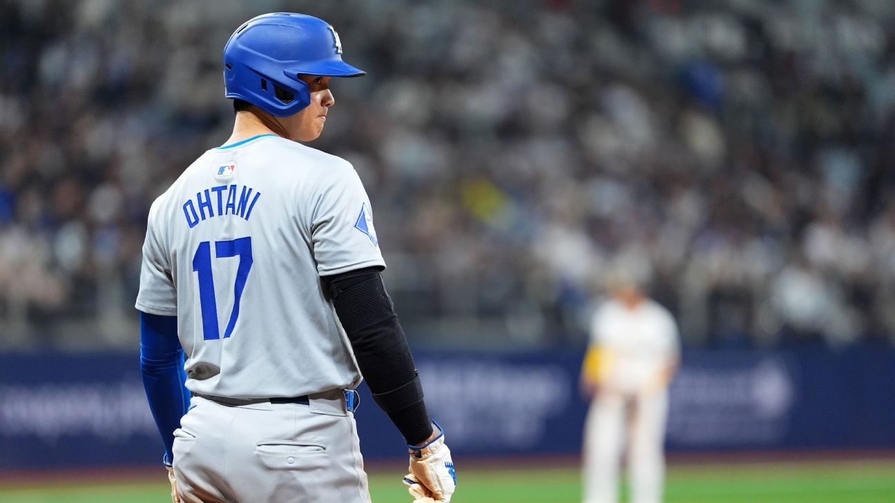 Dodgers overcome Cronenworth's glove failure.  2 hits for Ohtani