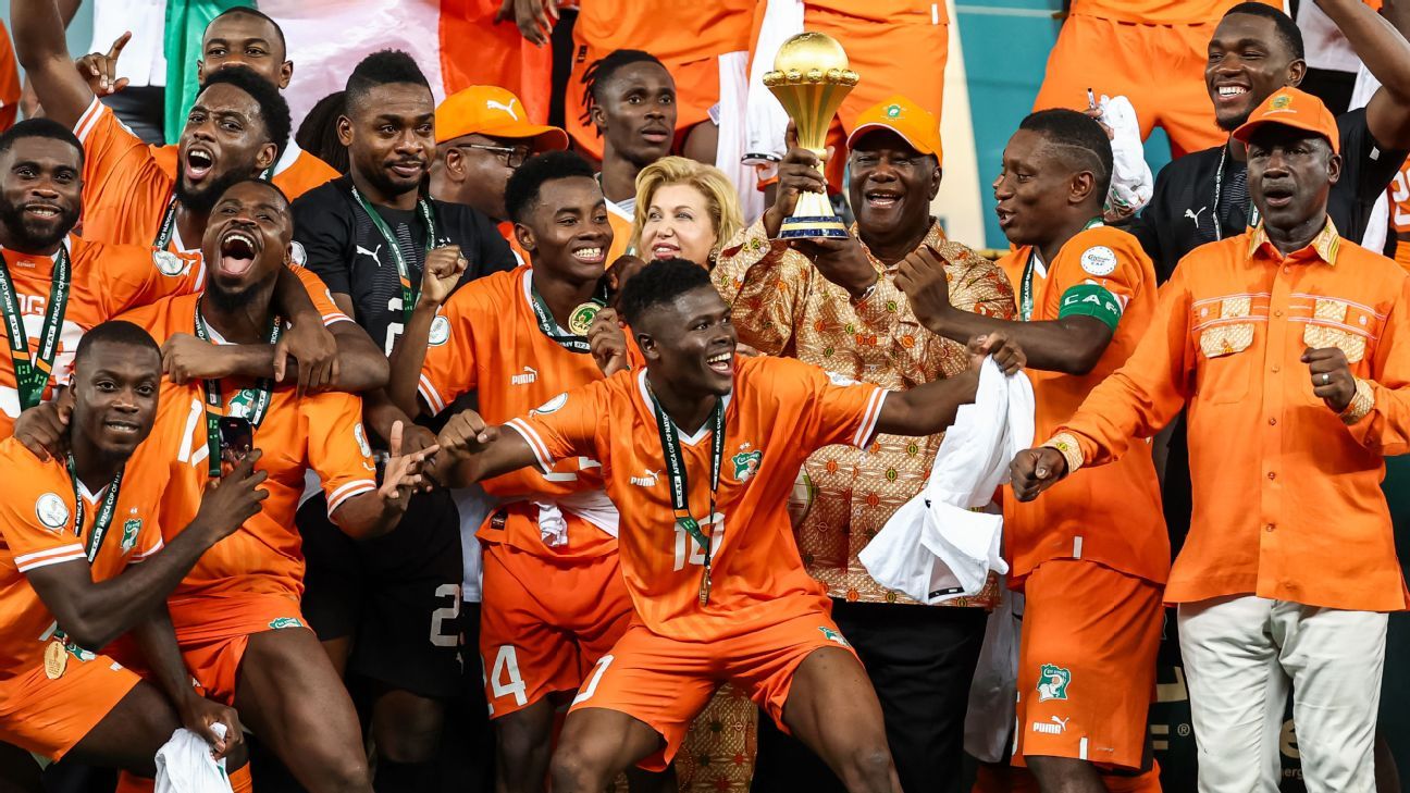 AFCON champions Ivory Coast and Nigeria head African teams back in ...