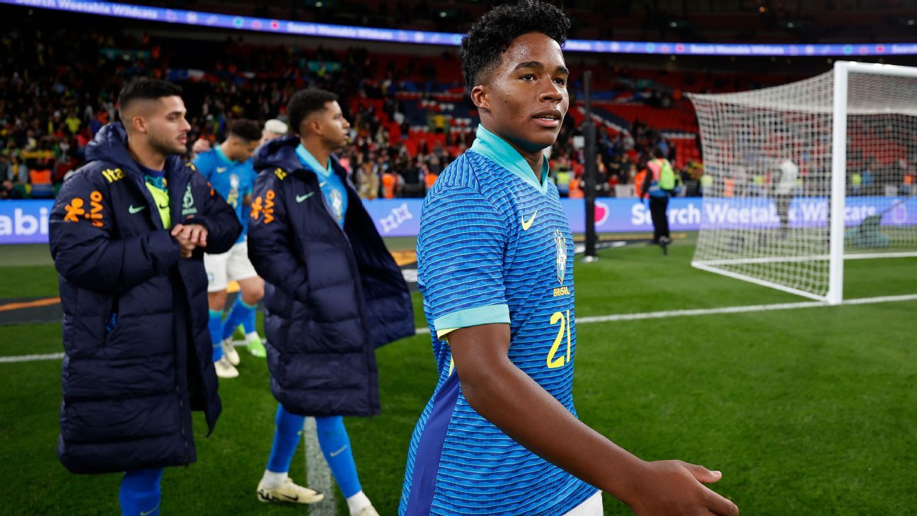 Resposta de Endrick a Gabigol após mensagem sobre gol na seleção