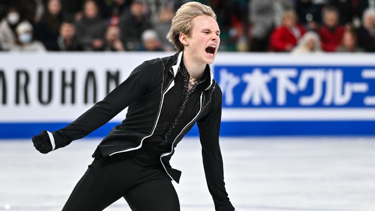 United States Skater Ilia Malinin Wins Men’s World Figure Skating Championship