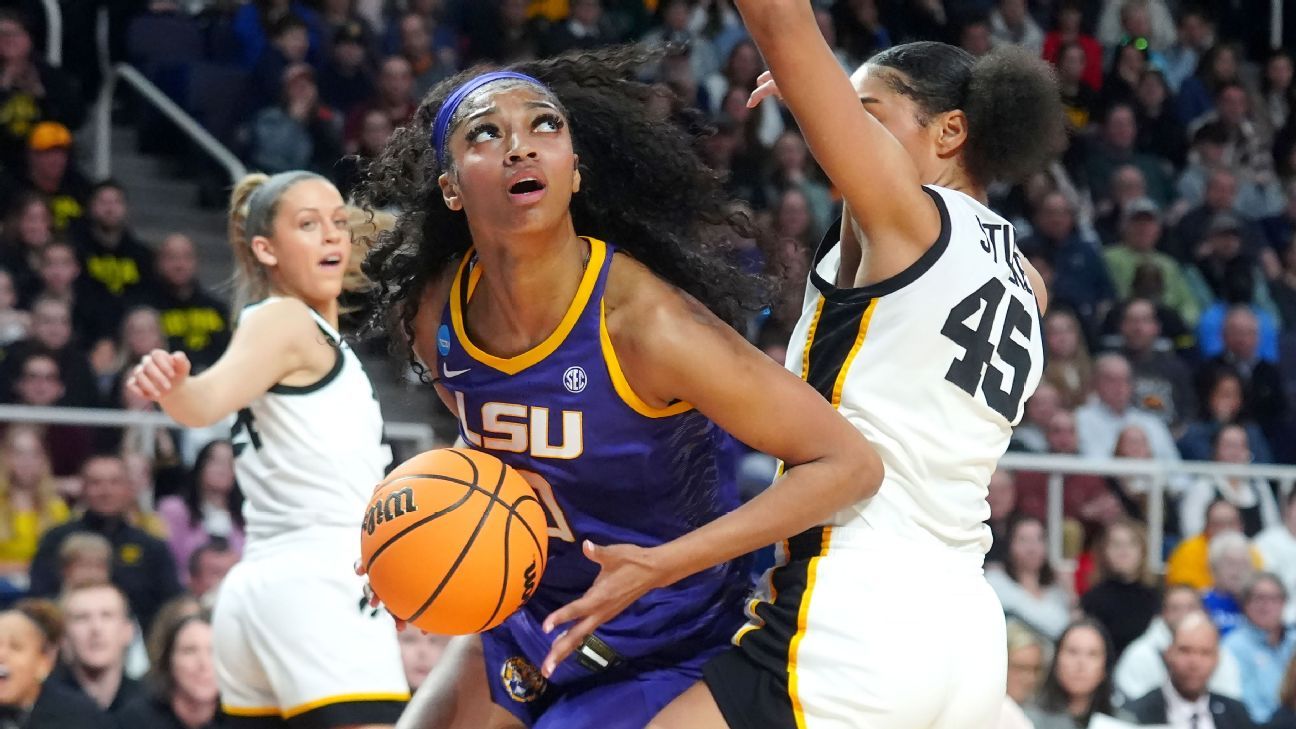 WNBA Mock Draft 2024 LSU yıldızı Angel Reese nereye iniyor?