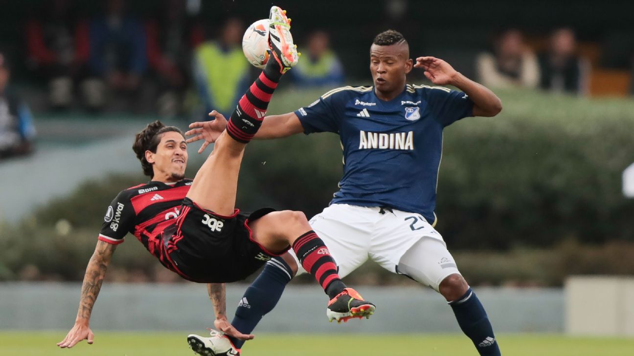 Flamengo enfrenta dificuldades na altitude e empata em estreia na Libertadores.