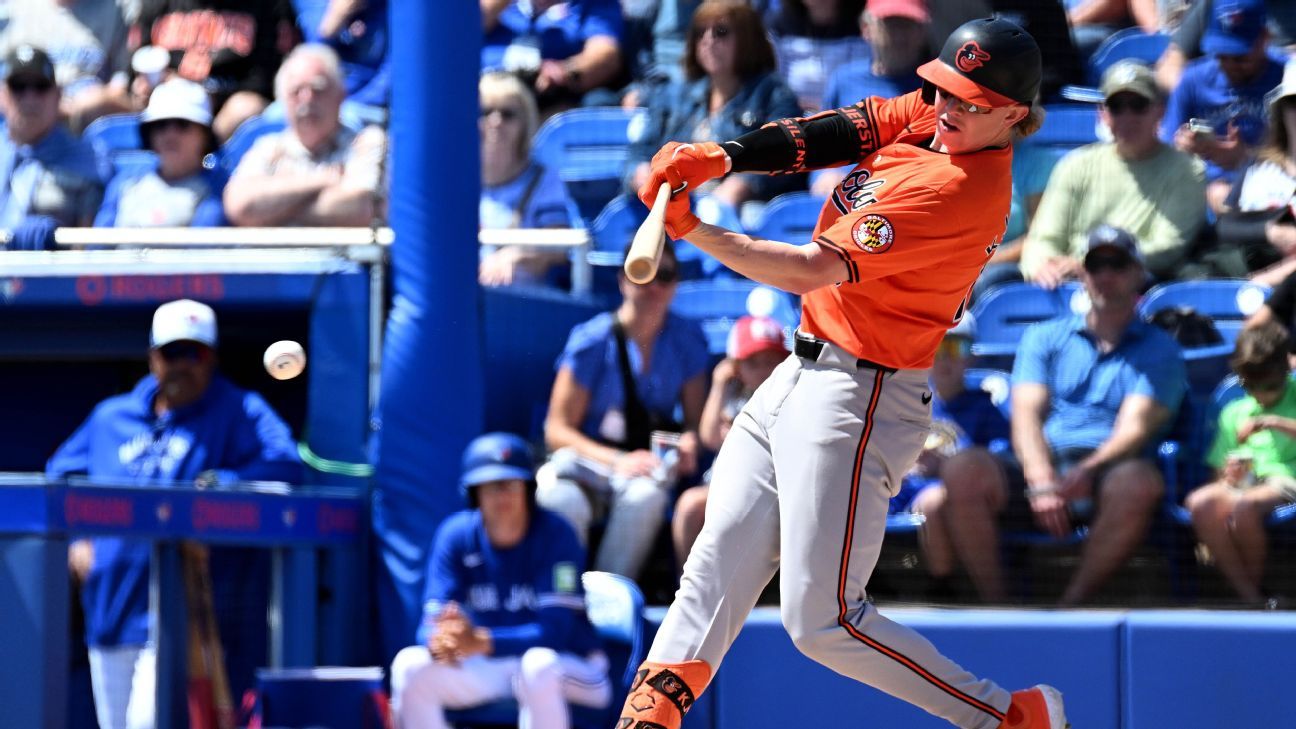 Power move: O's call up Kjerstad amid HR flurry