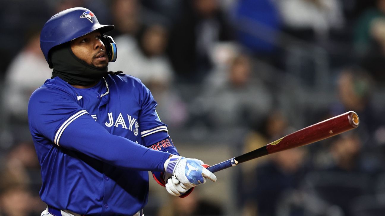 Vlad Jr.'s post-HR shush draws ire of Yanks fans