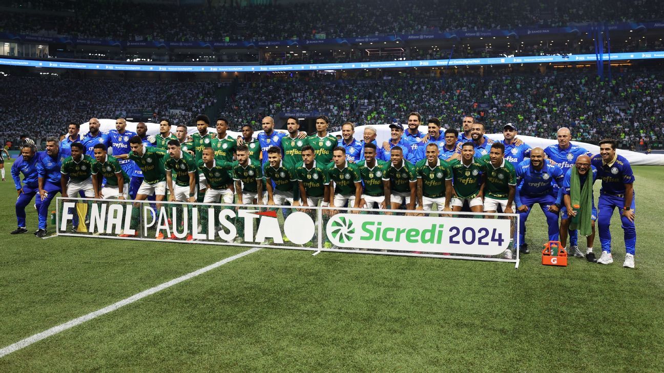 Tricampeões Paulistas: Palmeiras de Abel se junta a seleto grupo de elite.