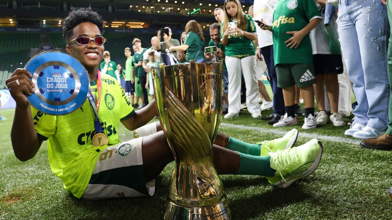 Endrick para tratar lesão no Palmeiras e desfalcará jogos importantesavnas competições.