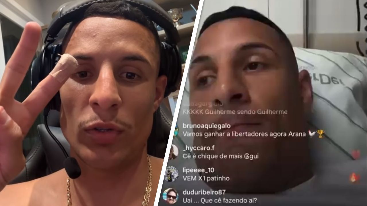 Campeão pelo Atlético-MG, Arana provoca Cruzeiro em live hospitalar: Time fora Libertadores