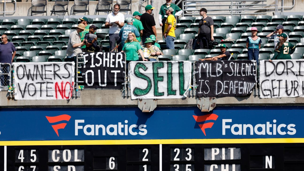 Inside the meetings that officially moved the A's from Oakland to