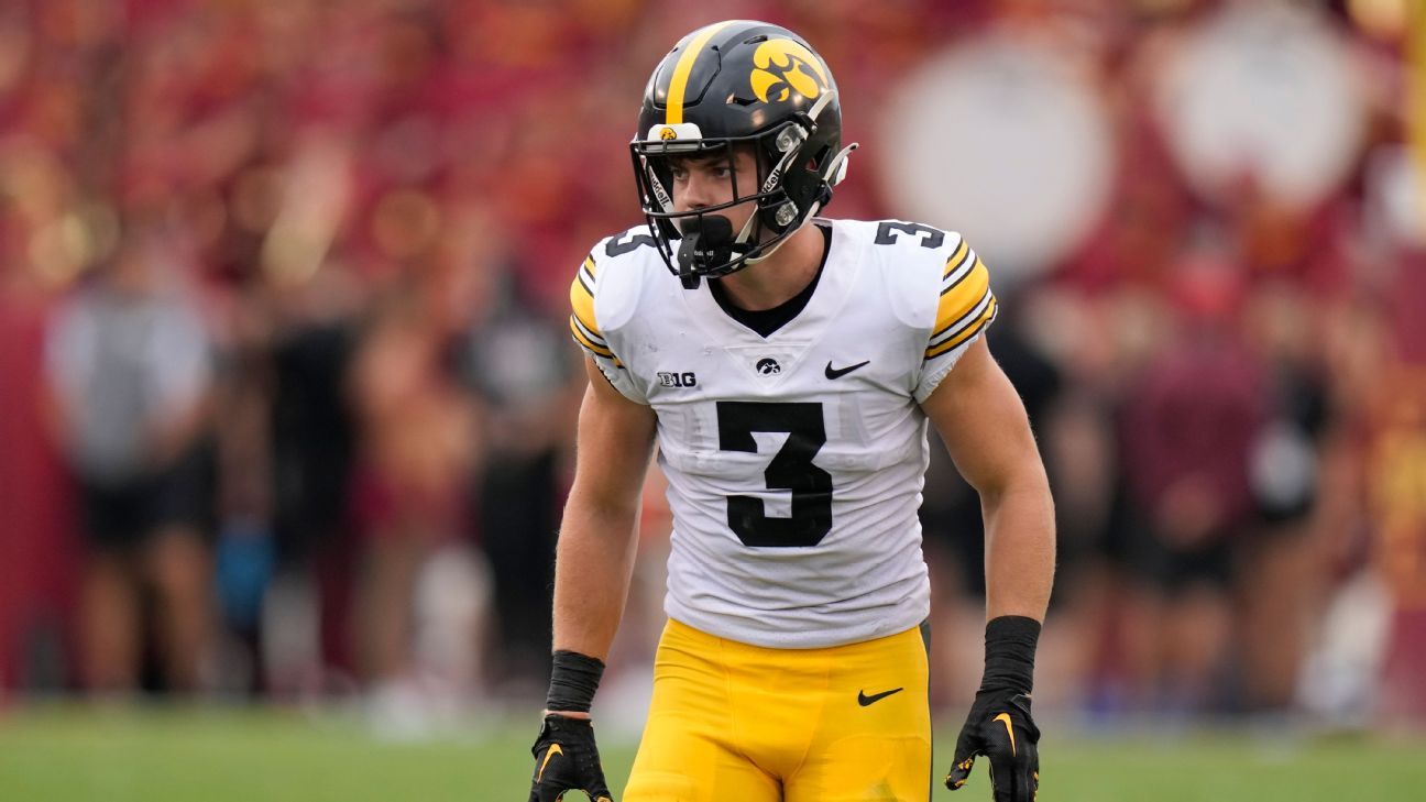 Eagles Trade Up Twice in Second Round to Secure Versatile Iowa DB Cooper DeJean