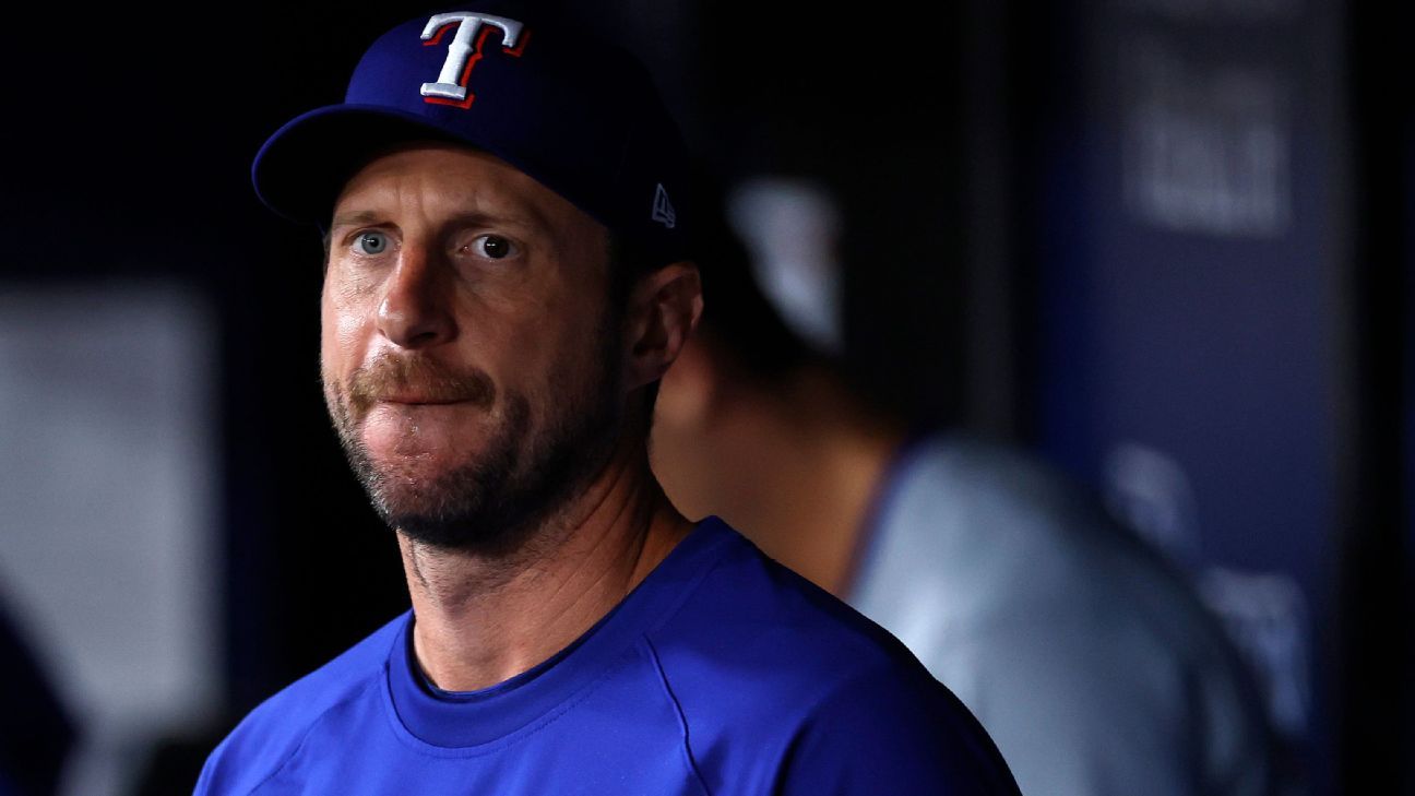 Rangers' Scherzer (back) feels ahead of schedule