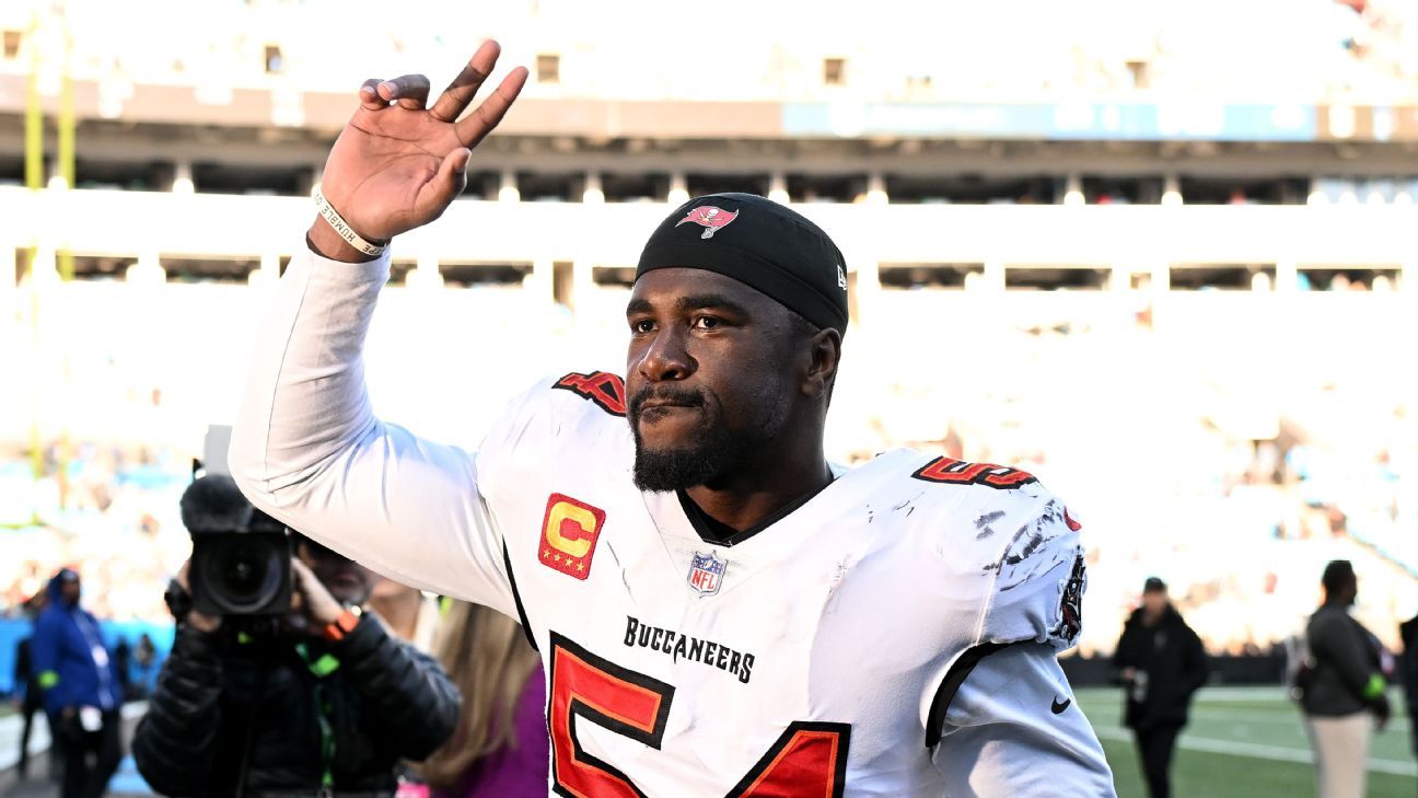 LB David retires as one of Bucs' all-time greats