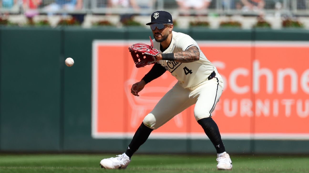 'Gut punch': Twins see Correa (oblique) exit early