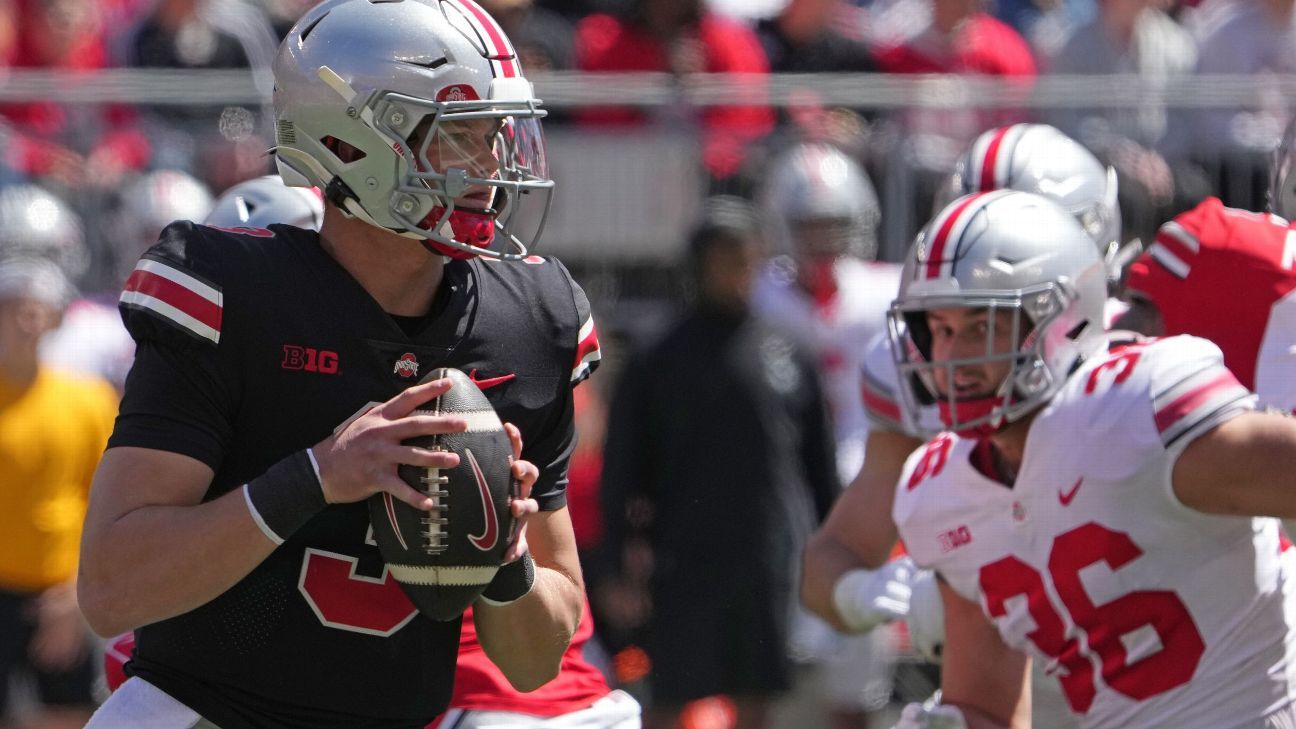 No starting QB named after Buckeyes spring game