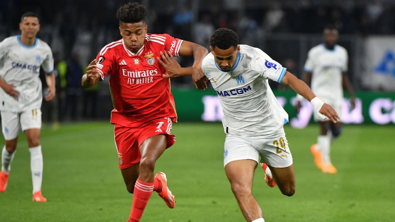 Olympique beats Benfica on penalties and qualifies for the Europa League