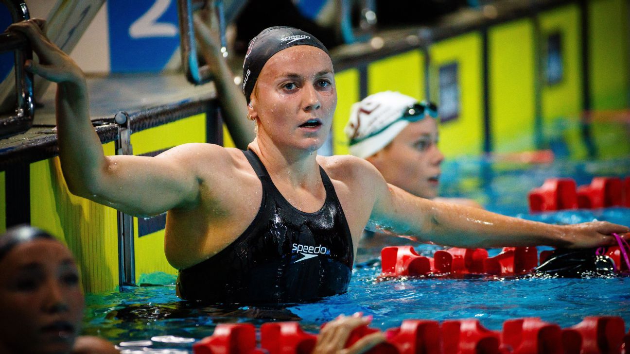 Ariarne Titmus sets fastest 400m swim of the year at Championships ESPN