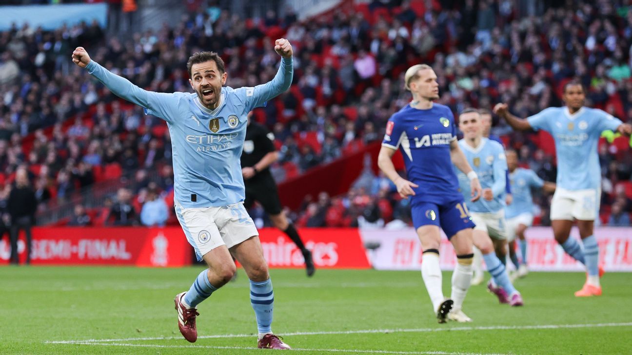 O Man City parecia cansado, mas de qualquer maneira é finalista da FA Cup