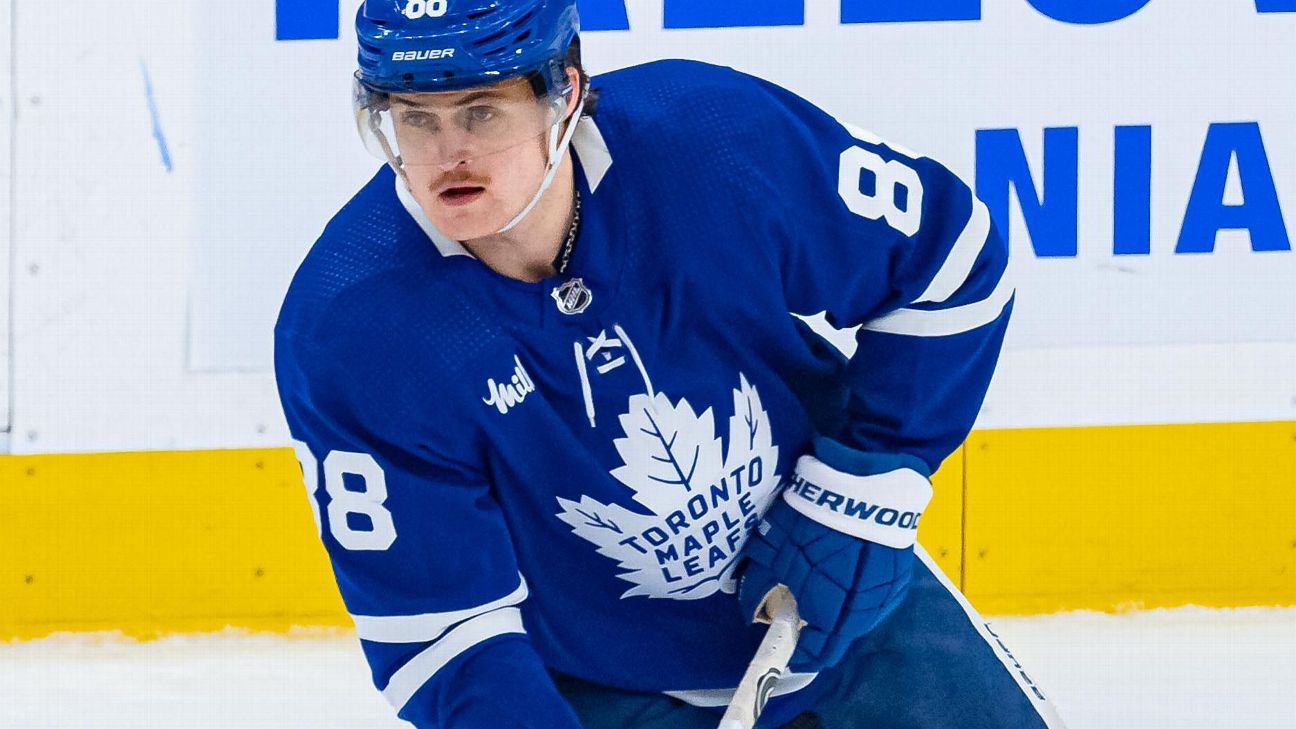 Injured Leafs forward Nylander misses Game 3