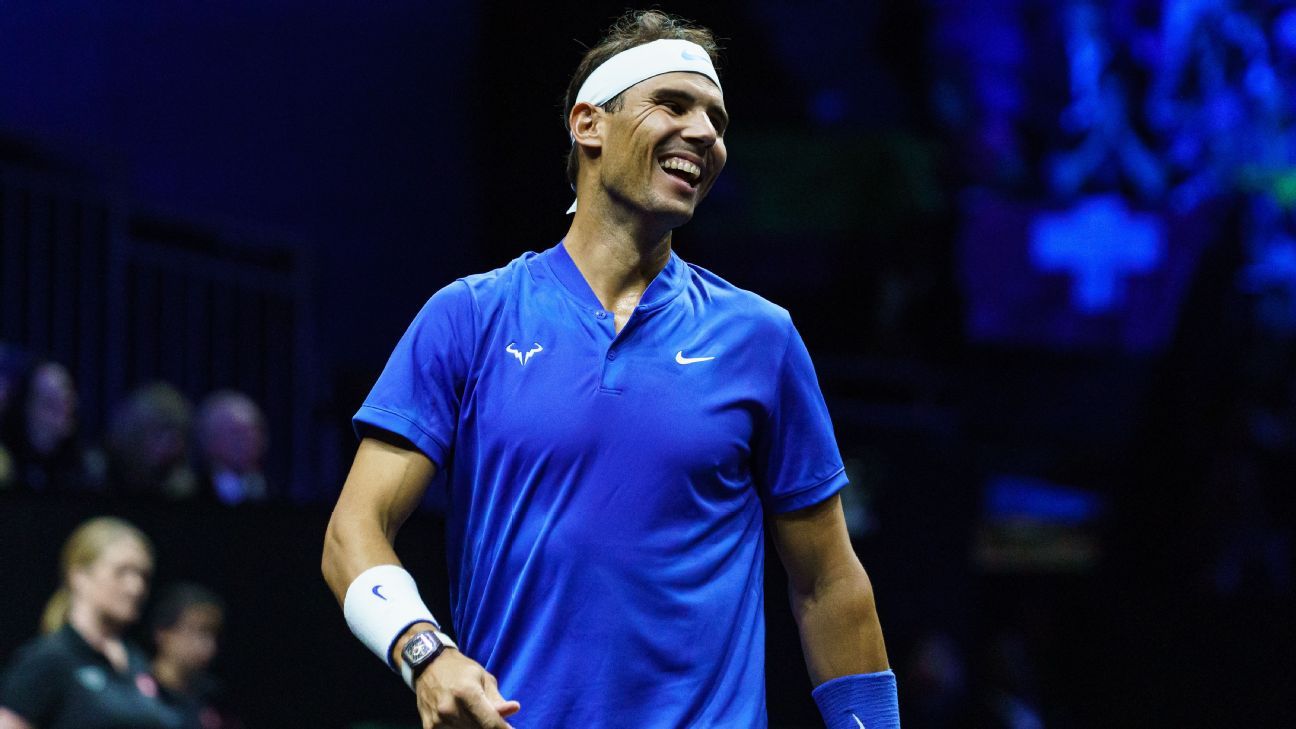 Rafael Nadal se suma al equipo de Europa para competir en la Laver Cup