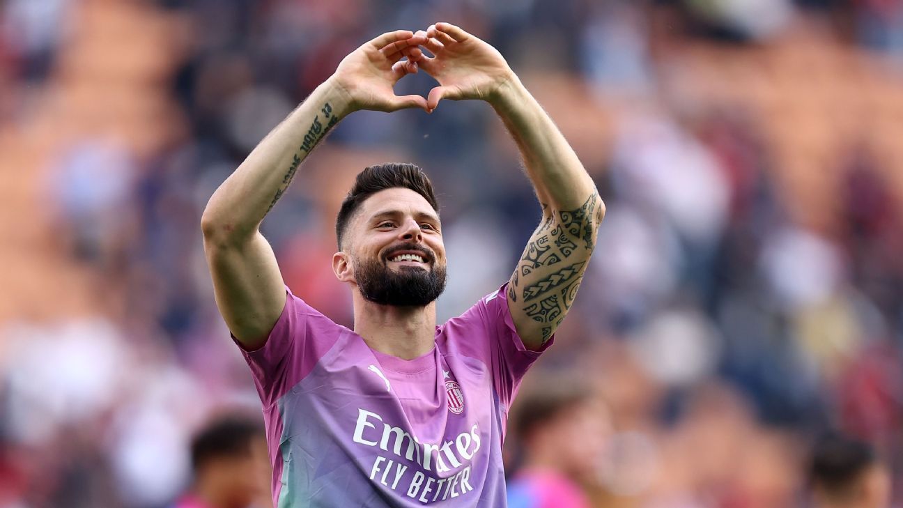 Olivier Giroud completes free transfer to LAFC in MLS