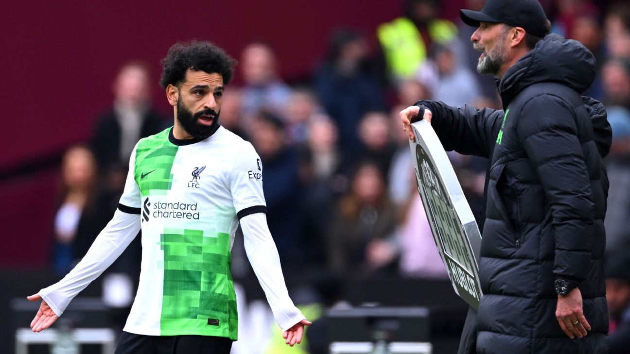 Salah and Klopp argue, Liverpool stumbles at West Ham and gets complicated