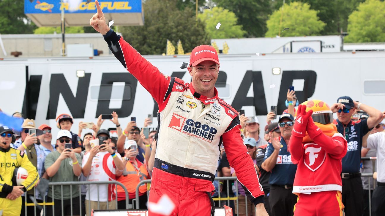 Penske’s McLaughlin gets ’emotional’ win at Barber Auto Recent