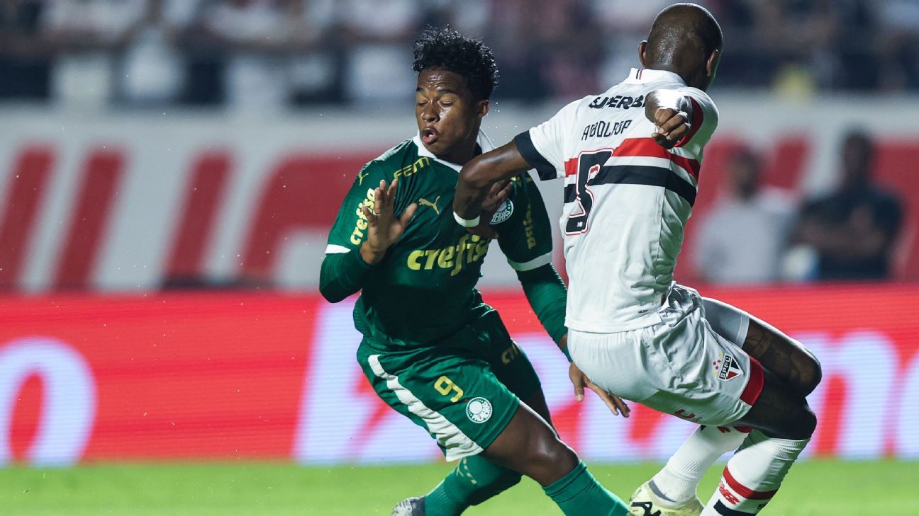Lázaro desperdiça oportunidade crucial e clássico entre São Paulo e Palmeiras termina empatado.