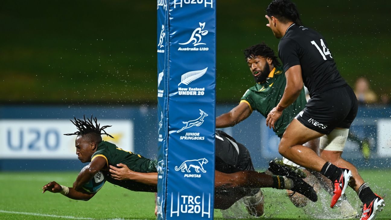 New Zealand draw 13-13 with South Africa in Rugby Championship M20