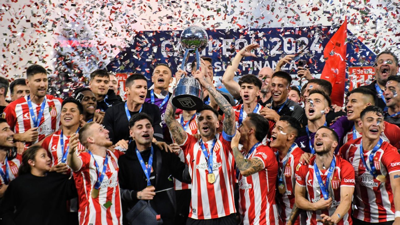 Estudiantes is the champion of the 2024 League Cup