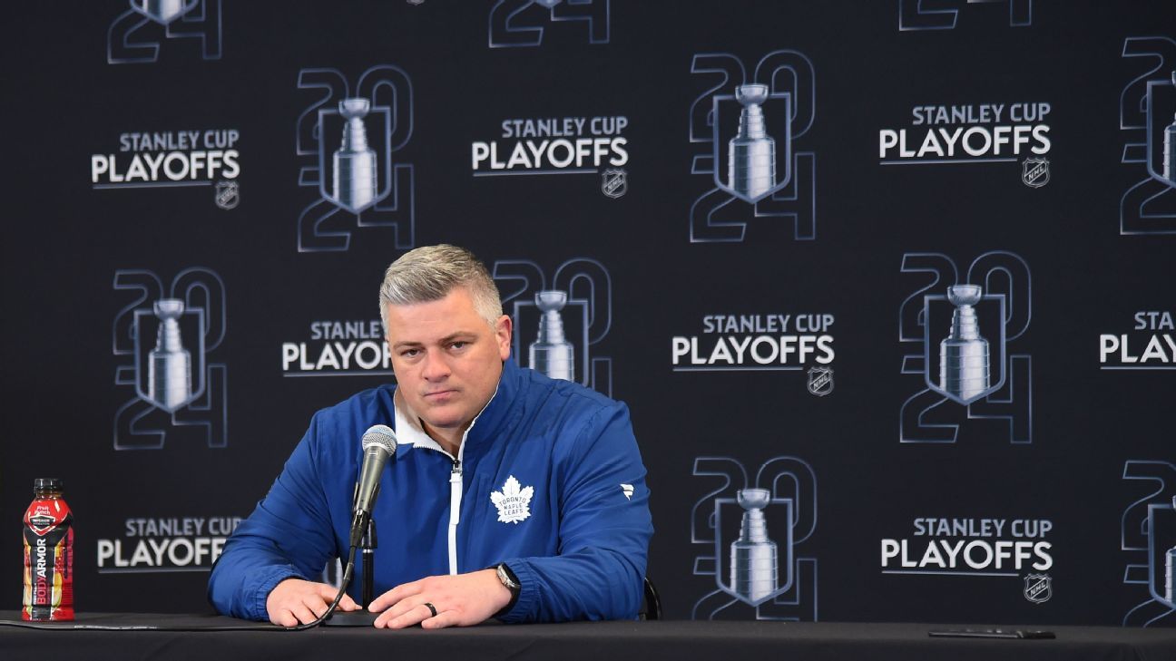 Leafs fire coach Keefe after first-round exit