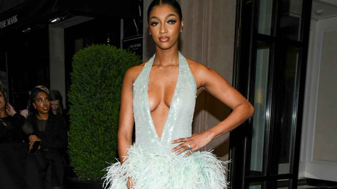 Angel Reese at Met Gala 2024