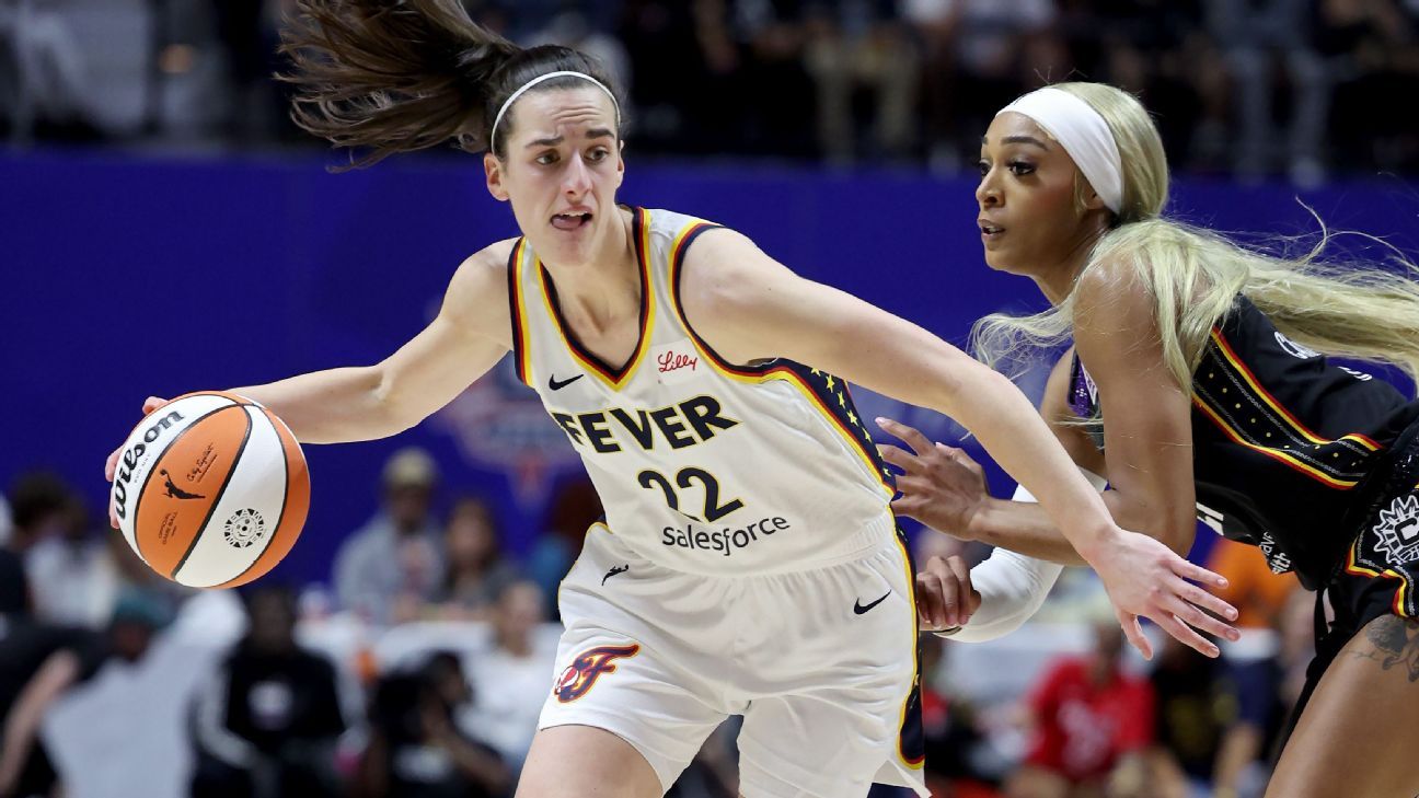 Estreia de Kaitlin Clark e trechos da noite de abertura da WNBA