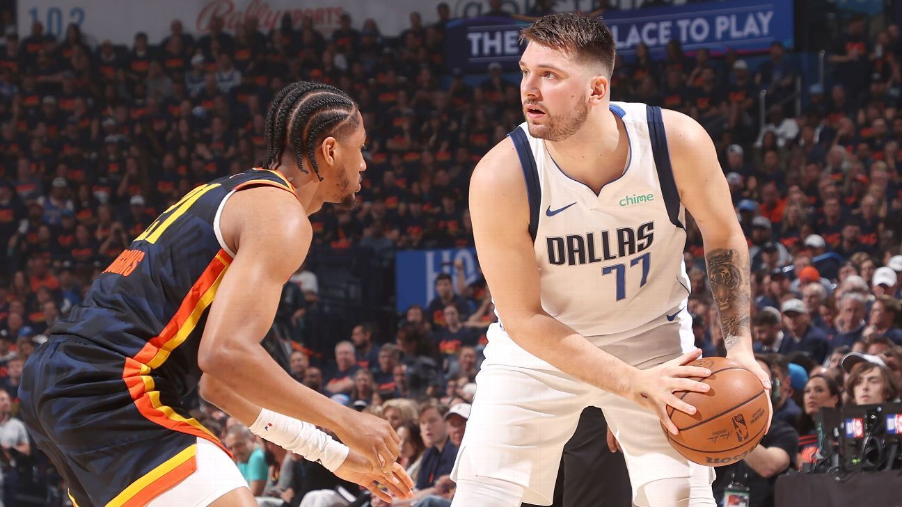 Luka Doncic's triple-double propels Mavs to 3-2 lead over Thunder - ESPN