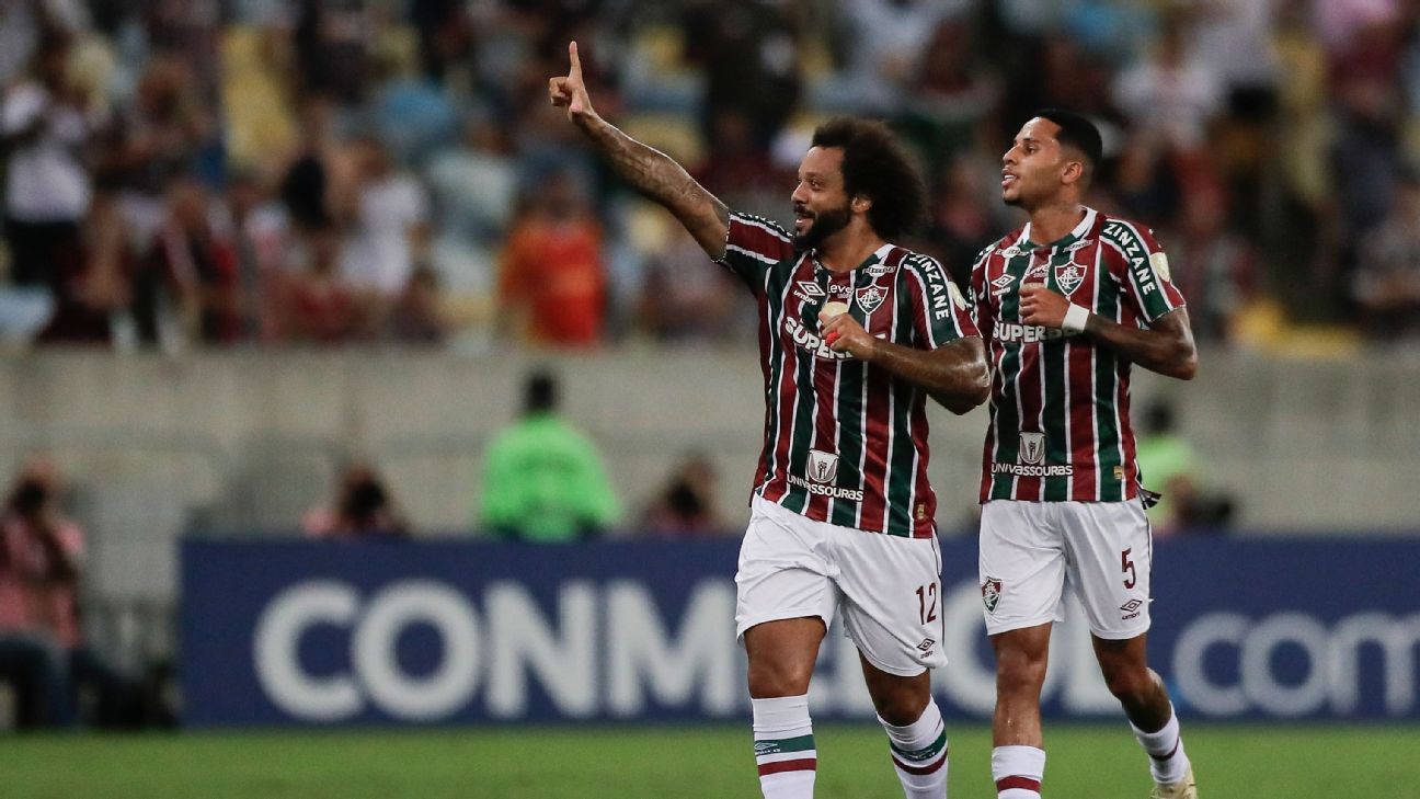 Marcelo und ein großartiges Tor für Fluminense gegen Cerro Porteño