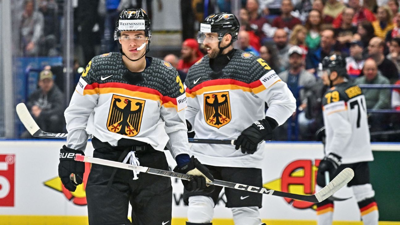 Peterka's 4 points fuel Germany at hockey worlds