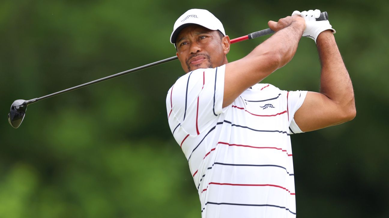 Tiger Woods perde incisão no PGA Championship de 2024