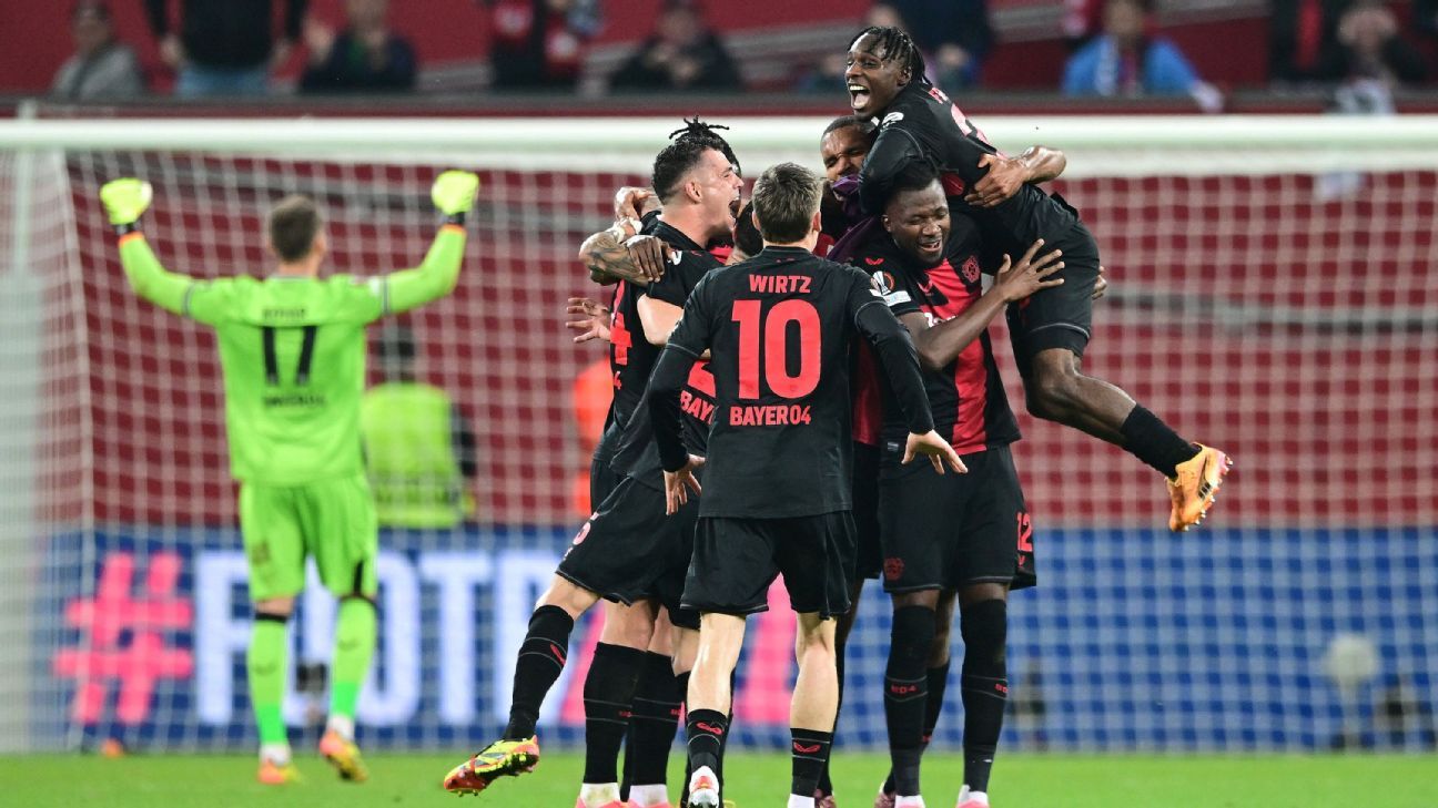 Leverkusen schreibt weiterhin Geschichte: Die erste Mannschaft überhaupt, die eine komplette Bundesliga-Saison ungeschlagen blieb