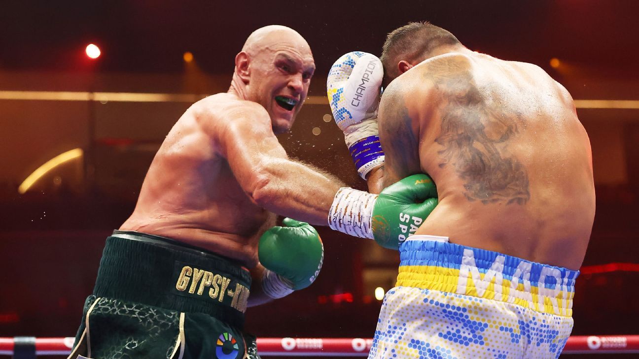 Resultados e análises ao vivo de Tyson Fury x Oleksandr Usyk