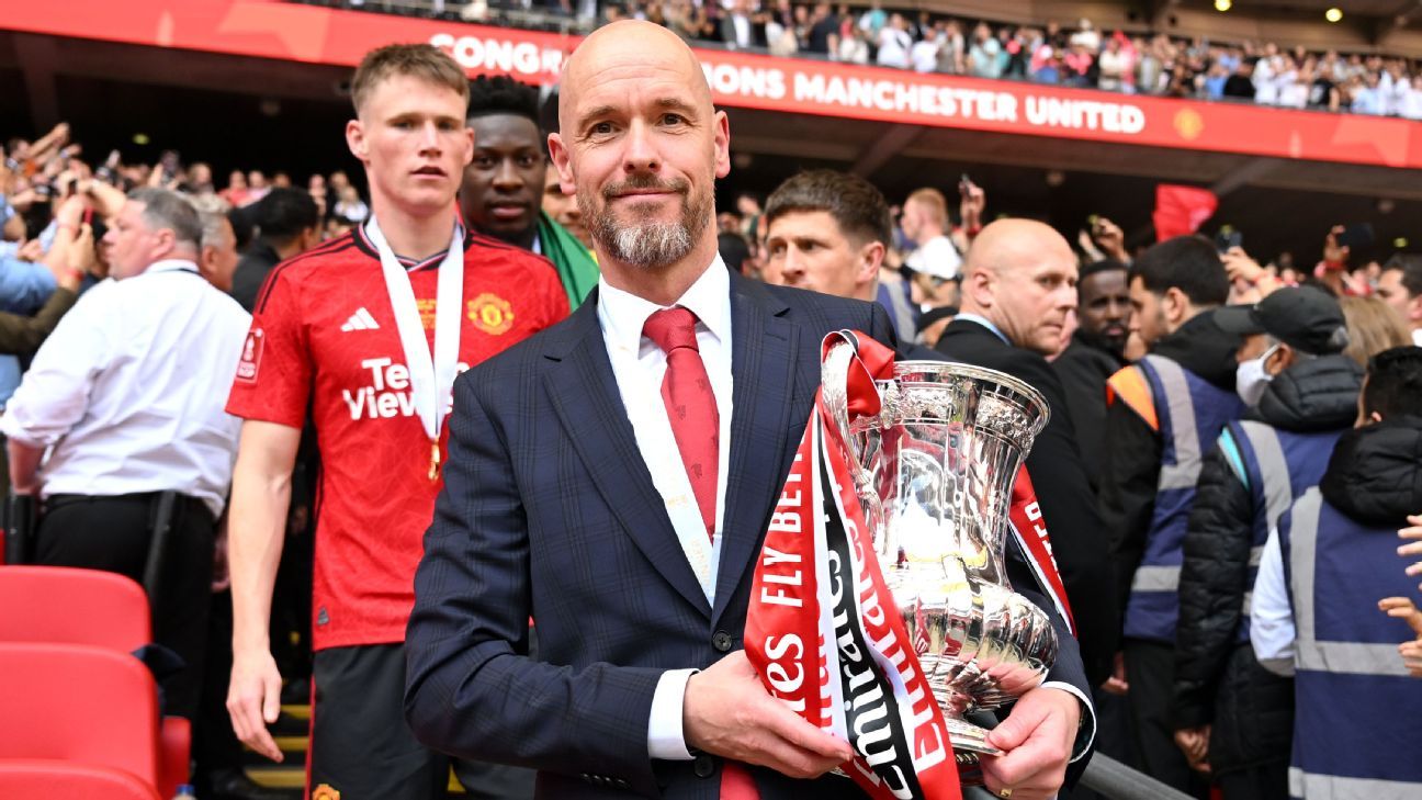 Erik ten Hag sends message to Man United board after FA Cup win - ESPN